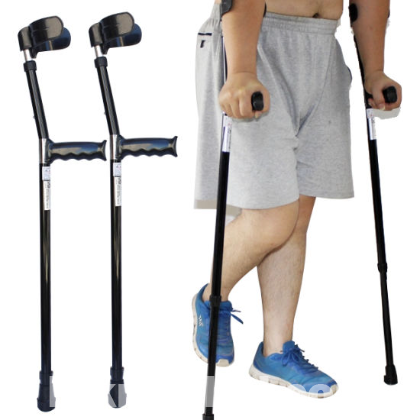 Adjustable Elbow Crutch Walking Stick - Multi-color